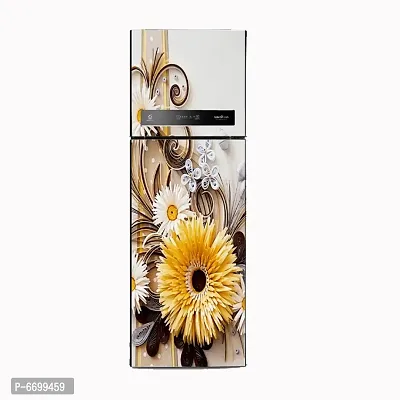 WallDaddy Self Adhesive Fridge Sticker | Decorative Wallpaper and Wall Sticker Extra Large (160x60)CM Fridge Sticker For Home and Kitchen Decorati-thumb3