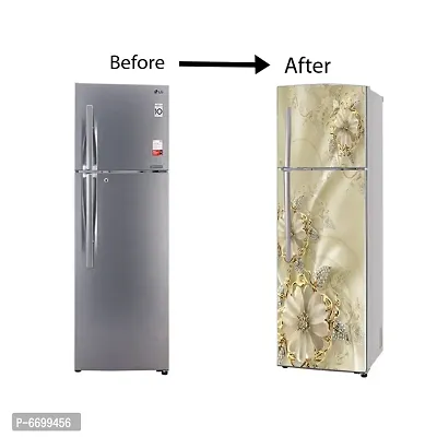 WallDaddy Self Adhesive Fridge Sticker | Decorative Wallpaper and Wall Sticker Extra Large (160x60)CM Fridge Sticker For Home and Kitchen Decorati-thumb5