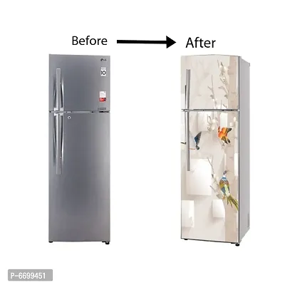 WallDaddy Self Adhesive Fridge Sticker | Decorative Wallpaper and Wall Sticker Extra Large (160x60)CM Fridge Sticker For Home and Kitchen Decorati-thumb5