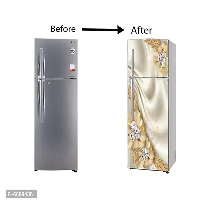 WallDaddy Self Adhesive Fridge Sticker | Decorative Wallpaper and Wall Sticker Extra Large (160x60)CM Fridge Sticker For Home and Kitchen Decorati-thumb5