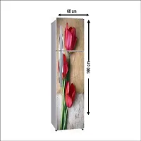 WallDaddy Self Adhesive Fridge Sticker | Decorative Wallpaper and Wall Sticker Extra Large (160x60)CM Fridge Sticker For Home and Kitchen Decorati-thumb1