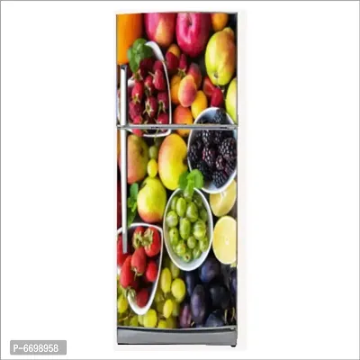 WallDaddy Self Adhesive Fridge Sticker | Decorative Wallpaper and Wall Sticker Extra Large (160x60)CM Fridge Sticker For Home and Kitchen Decorati-thumb4