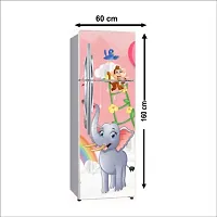 WallDaddy Self Adhesive Fridge Sticker | Decorative Wallpaper and Wall Sticker Extra Large (160x60)CM Fridge Sticker For Home and Kitchen Decorati-thumb1