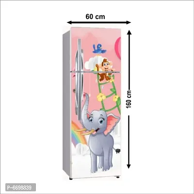 WallDaddy Self Adhesive Fridge Sticker | Decorative Wallpaper and Wall Sticker Extra Large (160x60)CM Fridge Sticker For Home and Kitchen Decorati-thumb2