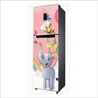 WallDaddy Self Adhesive Fridge Sticker | Decorative Wallpaper and Wall Sticker Extra Large (160x60)CM Fridge Sticker For Home and Kitchen Decorati-thumb2