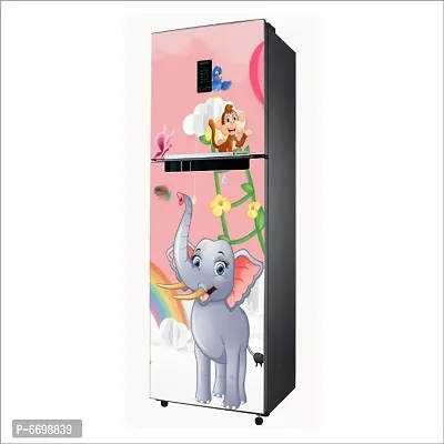 WallDaddy Self Adhesive Fridge Sticker | Decorative Wallpaper and Wall Sticker Extra Large (160x60)CM Fridge Sticker For Home and Kitchen Decorati-thumb3