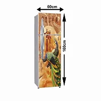 WallDaddy Self Adhesive Fridge Sticker | Decorative Wallpaper and Wall Sticker Extra Large (160x60)CM Fridge Sticker For Home and Kitchen Decorati-thumb1