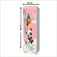 WallDaddy Self Adhesive Fridge Sticker | Decorative Wallpaper and Wall Sticker Extra Large (160x60)CM Fridge Sticker For Home and Kitchen Decoration-thumb1