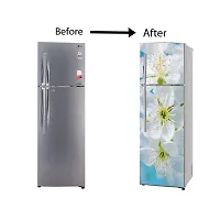 WallDaddy Self Adhesive Fridge Sticker | Decorative Wallpaper and Wall Sticker Extra Large (160x60)CM Fridge Sticker For Home and Kitchen Decoration-thumb4