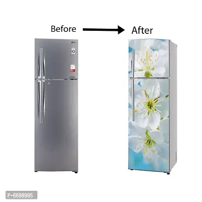 WallDaddy Self Adhesive Fridge Sticker | Decorative Wallpaper and Wall Sticker Extra Large (160x60)CM Fridge Sticker For Home and Kitchen Decoration-thumb5