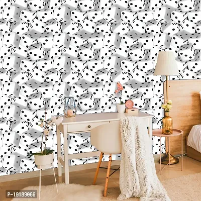 WallDaddy Wallpaper For Bedroom Wall and Wallpaper for Drawing Room Dice Design Wallpaper Pack of 2 Wallpapers | Self Adhesive Wallpaper Just Peel and Stick Wall Sticker 3D Dice-thumb2