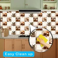 WallDaddy Wallpaper For Kitchen Waterproof |Kitchen Wallpapers Oil Proof | Kitchen Wallpaper Waterproof Pack of 1 Roll (40 X 200)cm Kitchen Wallpaper Waterproof Oil Proof Wall Sticker For Kitchen Wall-thumb2