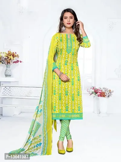 Fancy Crepe Unstitched Dress Material for Women