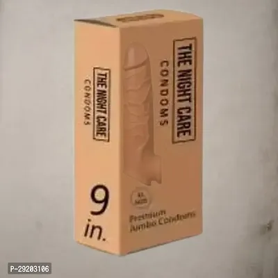 Condom 6-inch with Realistic Texture and Extended Performance