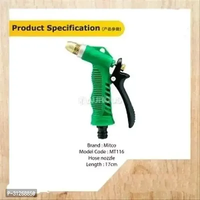 Durable Hose Nozzle Water Lever Spray Gun-thumb0