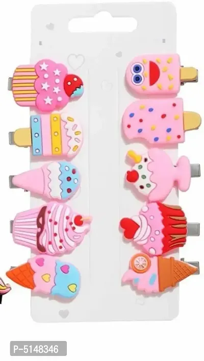 Ice cream  shape hair clip for toodlers-thumb0