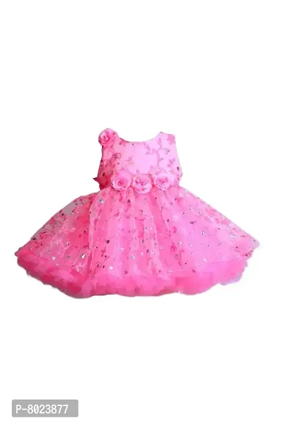 Girls net frock-thumb0