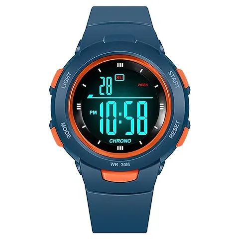 Stylish Silicone Analog And Digital Watches For Men