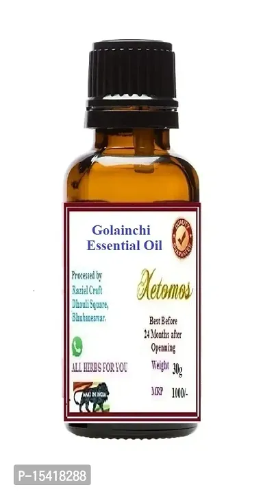 Xetomos Golainchi Golachin Essential 30 Ml Plumeria acuminata,Frangipani, Plumeria, Khagi leihao angouba, Kathgolop, Nela sampangi, Deva Ganugala,Chaempae Gulancha