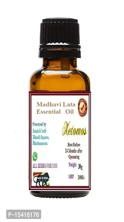 Xetomos Madhavi lata Essential Oil 30 ml Hiptage benghalensis,Hiptage, Helicopter Flower, Madhavi lata, Madhabi, Madhavi, Vasantadooti,Adirmutte, Kurukatti Madhabilata, Madhumadhavi, Madhavilata