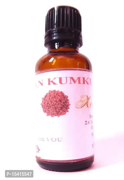 Xetomos Latkan Kumkum essential oil 30ml or Bixa orellana Real Sindoor Herbal Sindoor