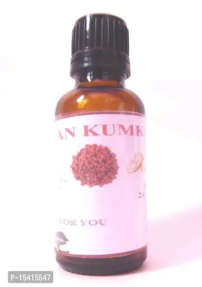 Xetomos Latkan Kumkum essential oil 30ml or Bixa orellana Real Sindoor Herbal Sindoor-thumb2