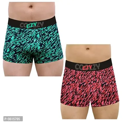 Pack OF 2 IntelliSoft Printed Men Trunk