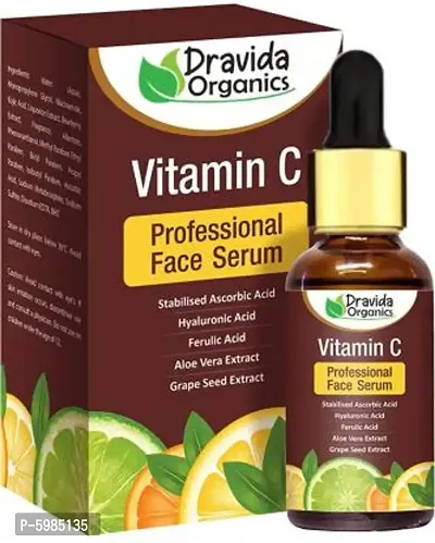 Organics Bright  Glowing Vitamin C Serum for Skin Whitening ,Lightening  Brightening  (30 ml)