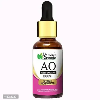 Dravida Organics Anti Oxidant Boost Serum + Moisturiser - Vitamin C + E For Soft  Radiant Skin With Antioxidants, Retinol, Hyaluronic Acid  (30 ml)