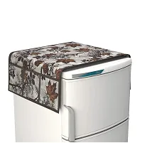 Fridge Cover Combo Of 1 Fridge Top Cover, 1 Handle Cover and 3 Fridge Tray Mats-thumb3