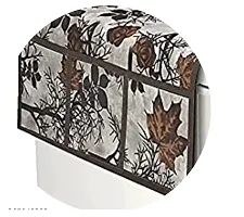 Stylish Quality Fridge Cover Combo Of 1 Fridge Top Cover and 3 Fridge Tray Mats-thumb3