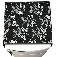 Stylish Polyester Printed Fridge Top Cover, Pack of 2-thumb3