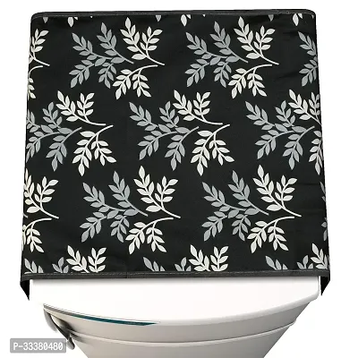 Stylish Polyester Printed Fridge Top Cover, Pack of 2-thumb4