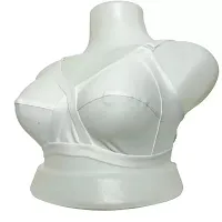 Special Big Size Non Padded Cross Fit Cotton Bra (Pack of 2)-thumb1