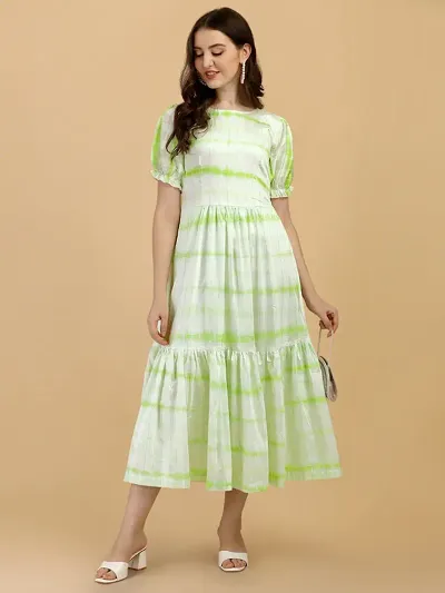 Stylish A-Line Dress For Women