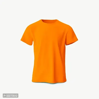 Stylish Cotton Blend T-shirt For Men-thumb2