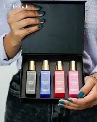 La French Luxury Perfume Gift Set For Her 4X20 Ml | Luxury Scent Extra Long Lasting Eau De Parfum | Party Girl | Classy Girl Hottie Girl Dream Girl | Rakhi Gift For Sister (Pack Of 1)-thumb3