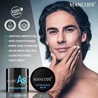 Mancode After Shave Balm For Soothes Skin Irritation Skin Conditioning Hydrating Closes Pores 100Gm-thumb2