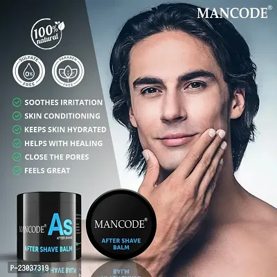 Mancode After Shave Balm For Soothes Skin Irritation Skin Conditioning Hydrating Closes Pores 100Gm-thumb3