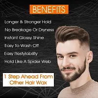 Mancode Spider Hair Web Wax For Men - 100Ml | Extra Long Lasting Powerful And Strong Hold | Improve Your Hair Volume And Texture | Non Sticky Stylish Look.-thumb3