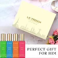 La French City Of Dream Luxury Perfume Gift For Men Set 4X20 Ml | Extra Long Lasting Scent | Tokyo Rio New York Paris Gift Set Rakhi Gift For Brother-thumb2