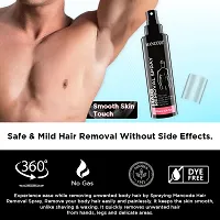 Mancode Hair Removal Spray - 100 Ml For Men | Painless Body Hair Removal Spray For Chest, Back, Legs And Under Arms | Itch And Irritation Free | Hair Removal Wax | Intimate Hygiene From Sweat-thumb4