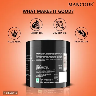 Mancode Pre Shave Balm For Skin Moisturizing, Skin Conditioning, And Razor-Burn Free Shave Balm 100Grm-thumb4