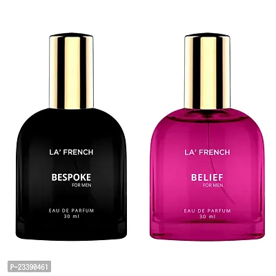 La French Bespoke And Belief Perfume Scent For Men- Each 30 ml,Pack Of 2