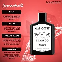 Mancode Anti Hair Fall Shampoo Enriched With Neem Amla Shikaki Aloe Vera And Vitamin E Shampoo For Men, 200Ml-thumb4