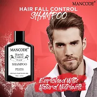 Mancode Anti Hair Fall Shampoo Enriched With Neem Amla Shikaki Aloe Vera And Vitamin E Shampoo For Men, 200Ml-thumb2