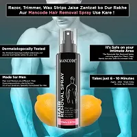 Mancode Hair Removal Spray - 100 Ml For Men | Painless Body Hair Removal Spray For Chest, Back, Legs And Under Arms | Itch And Irritation Free | Hair Removal Wax | Intimate Hygiene From Sweat-thumb2