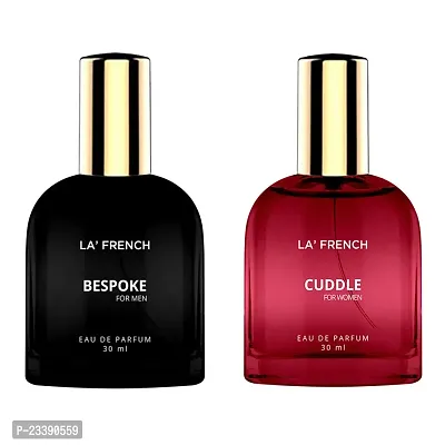 La French Bespoke And Cuddle Perfume Scent For Men And Women - Each 30 ml,Pack Of 2