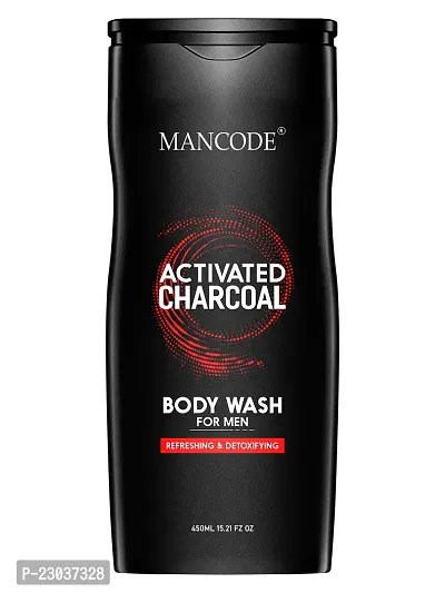 Mancode Charcoal Body Wash For Men 450Ml