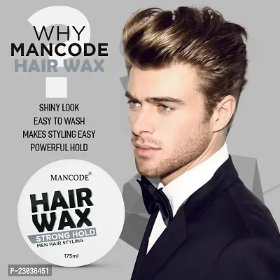 Mancode Strong Hold Hair Wax 175Gm-thumb2